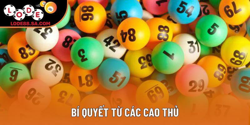 Bí quyết từ các cao thủ